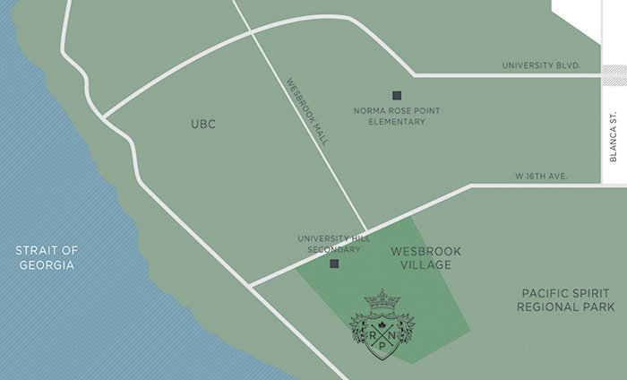 The Residences at Nobel Park location map 1
