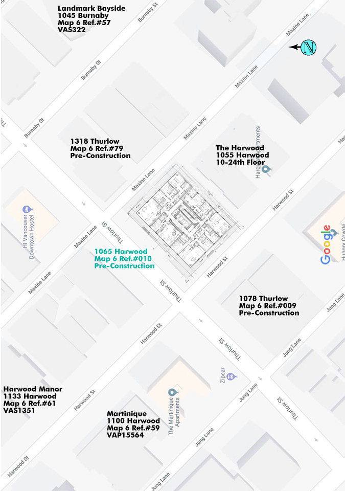 Surfcrest location map 1