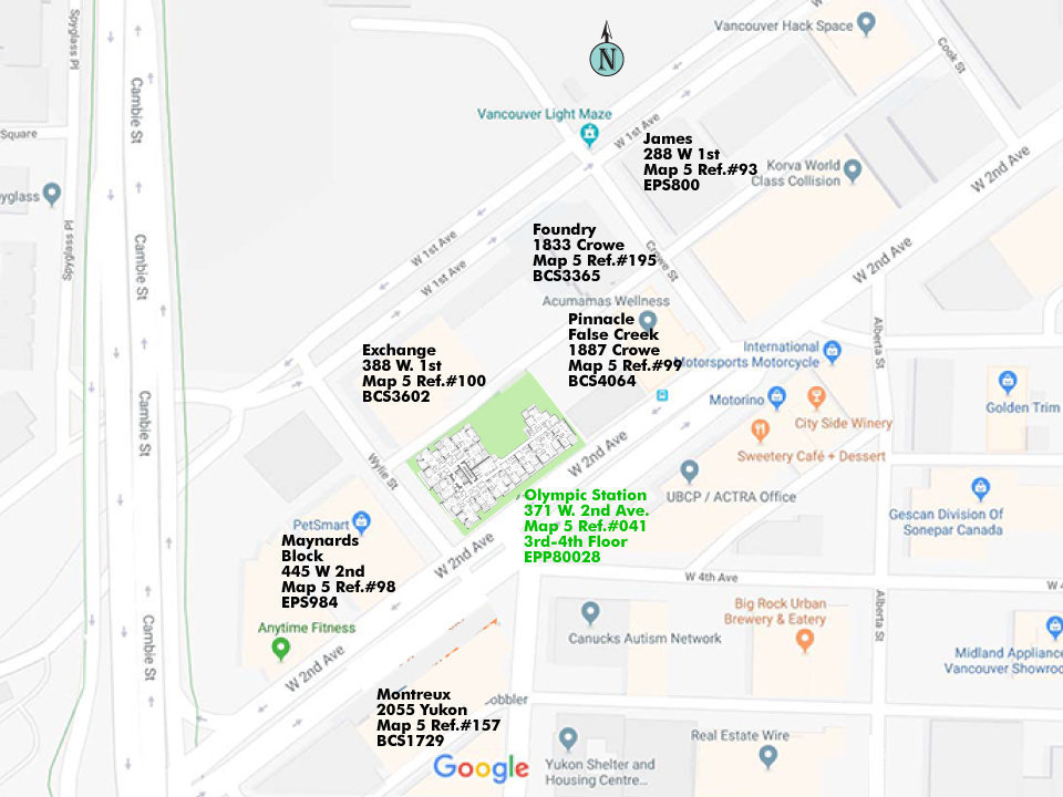 Olympic Station location map 1