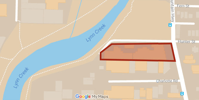 Hunter at Lynn Creek - West Tower location map 1