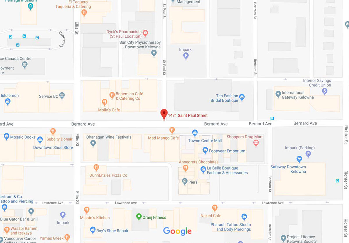 Brooklyn at Bernard Block location map 1