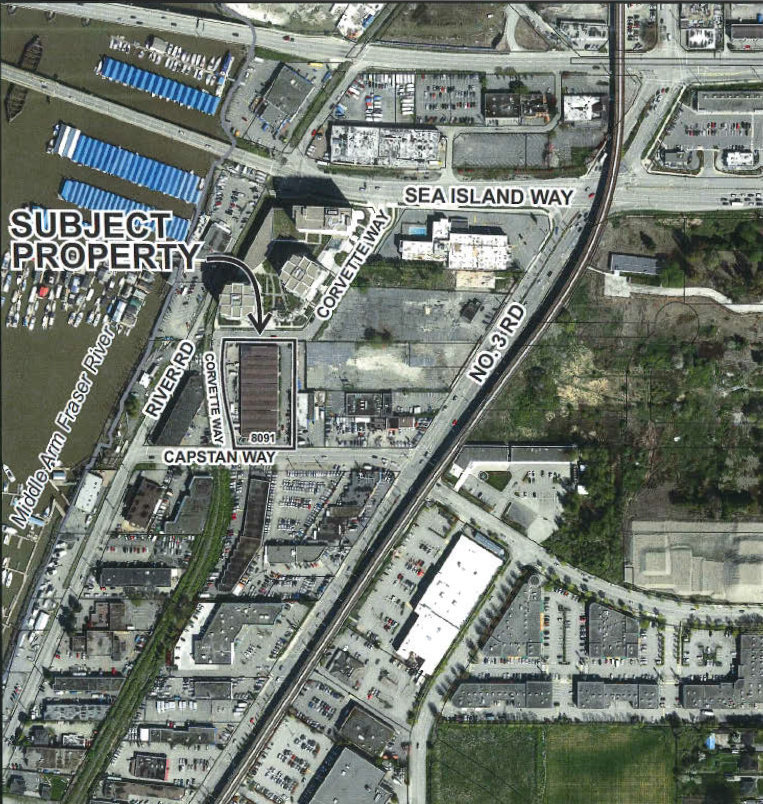The Capstan location map 1