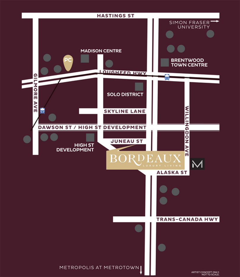Bordeaux location map 1