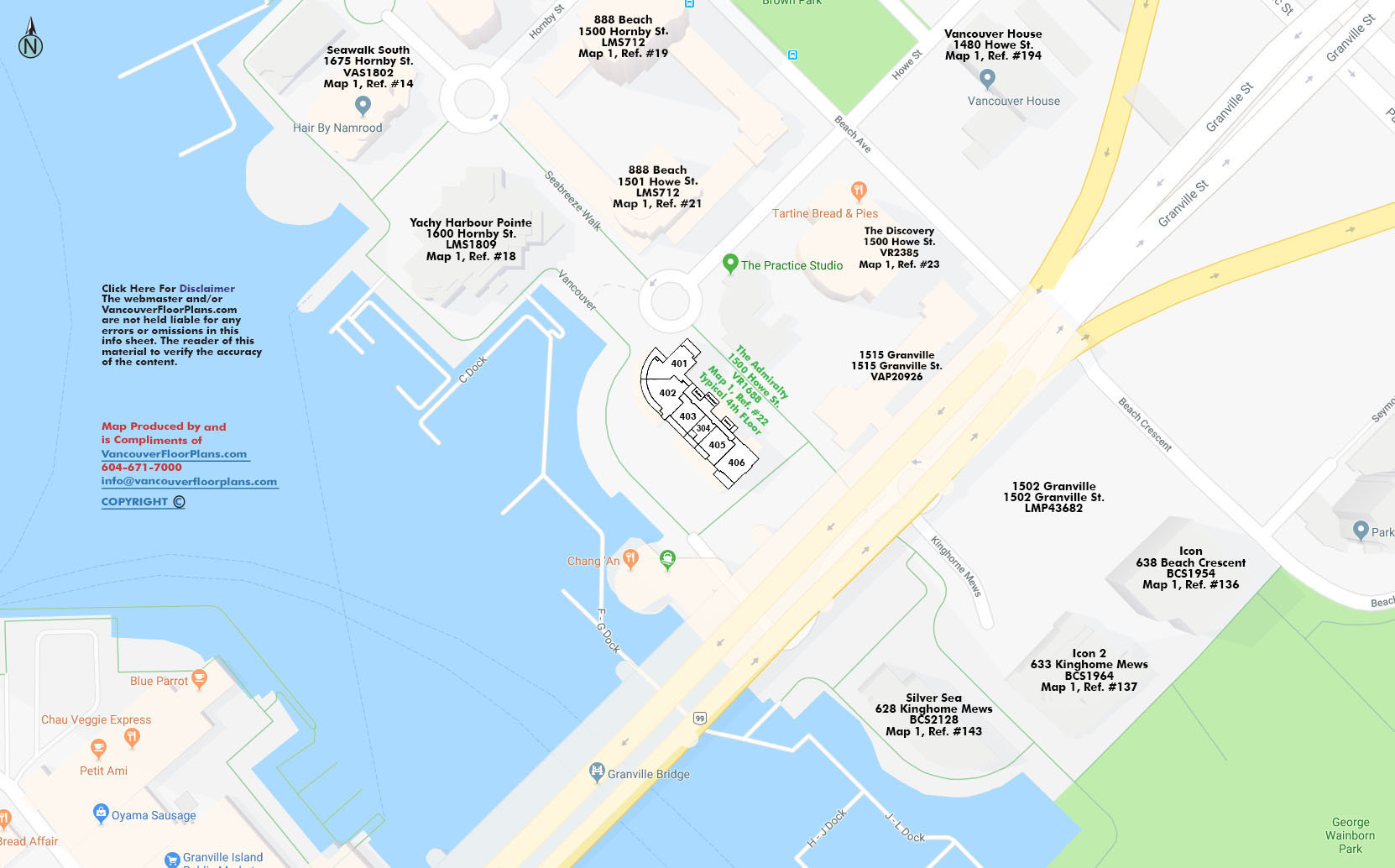 The Admiralty location map 1