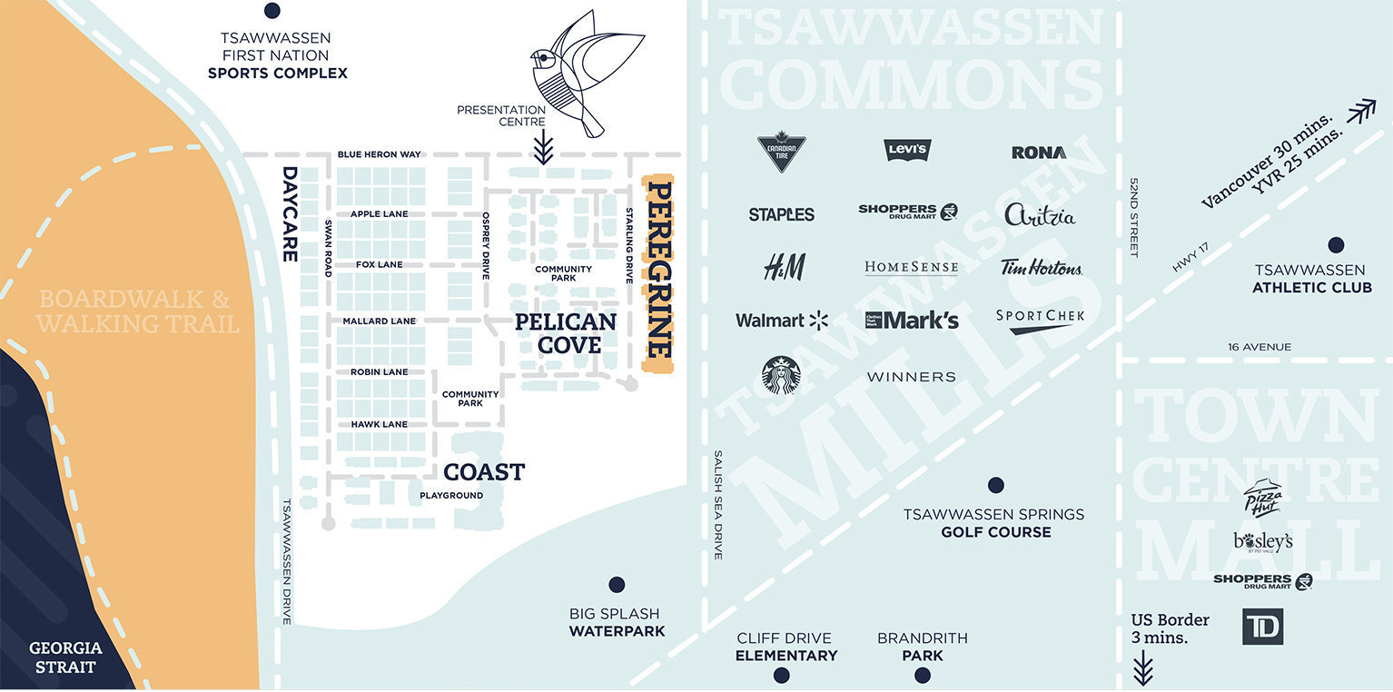 Peregrine South location map 1