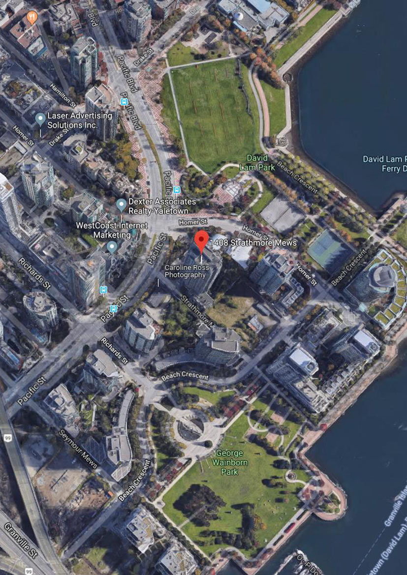 West One location map 1