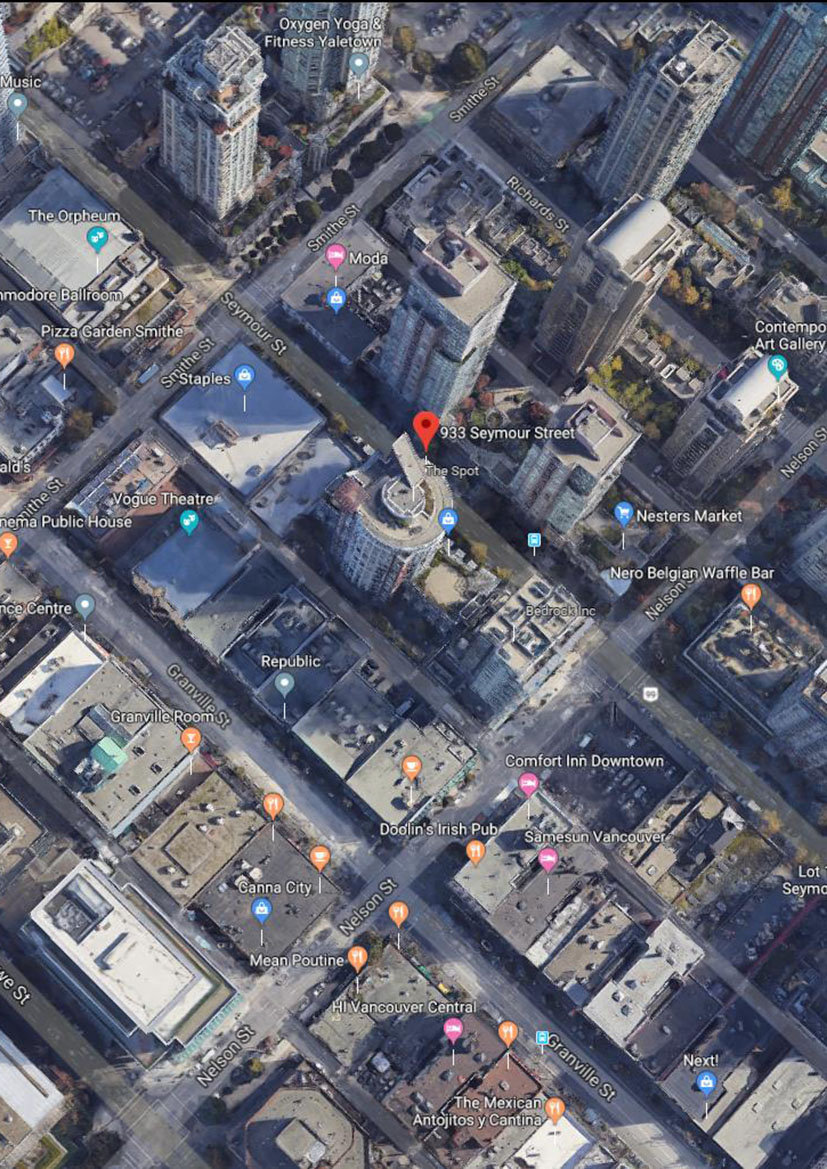 The Spot location map 1