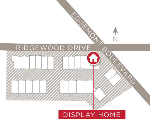 Edgemont Walk location map 2