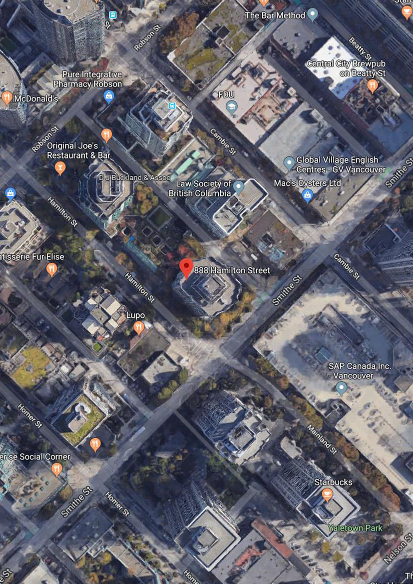 Rosedale Gardens location map 1
