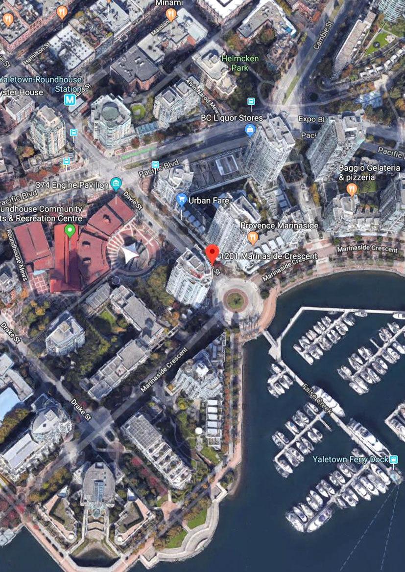 The Peninsula location map 1