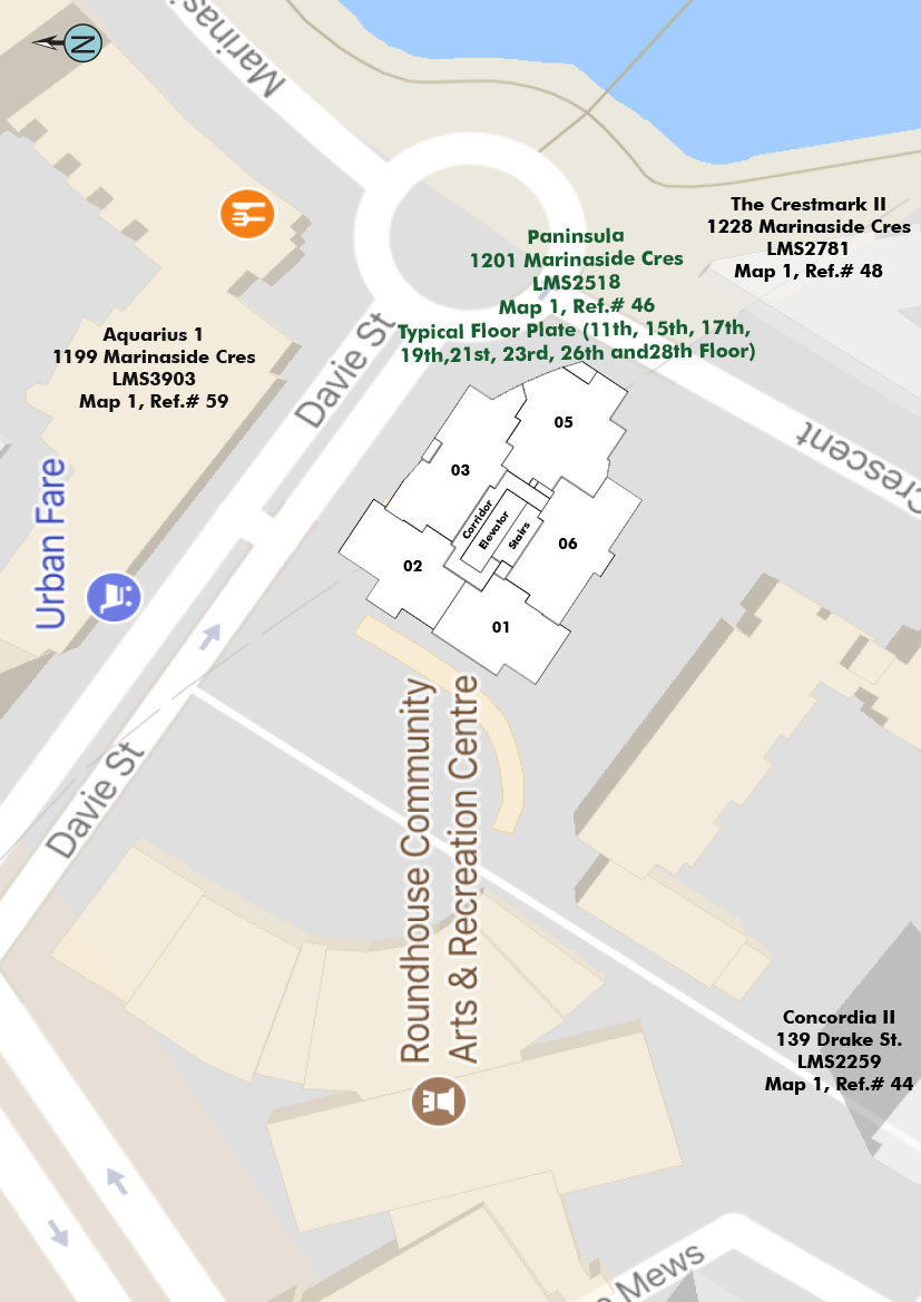 The Peninsula location map 2