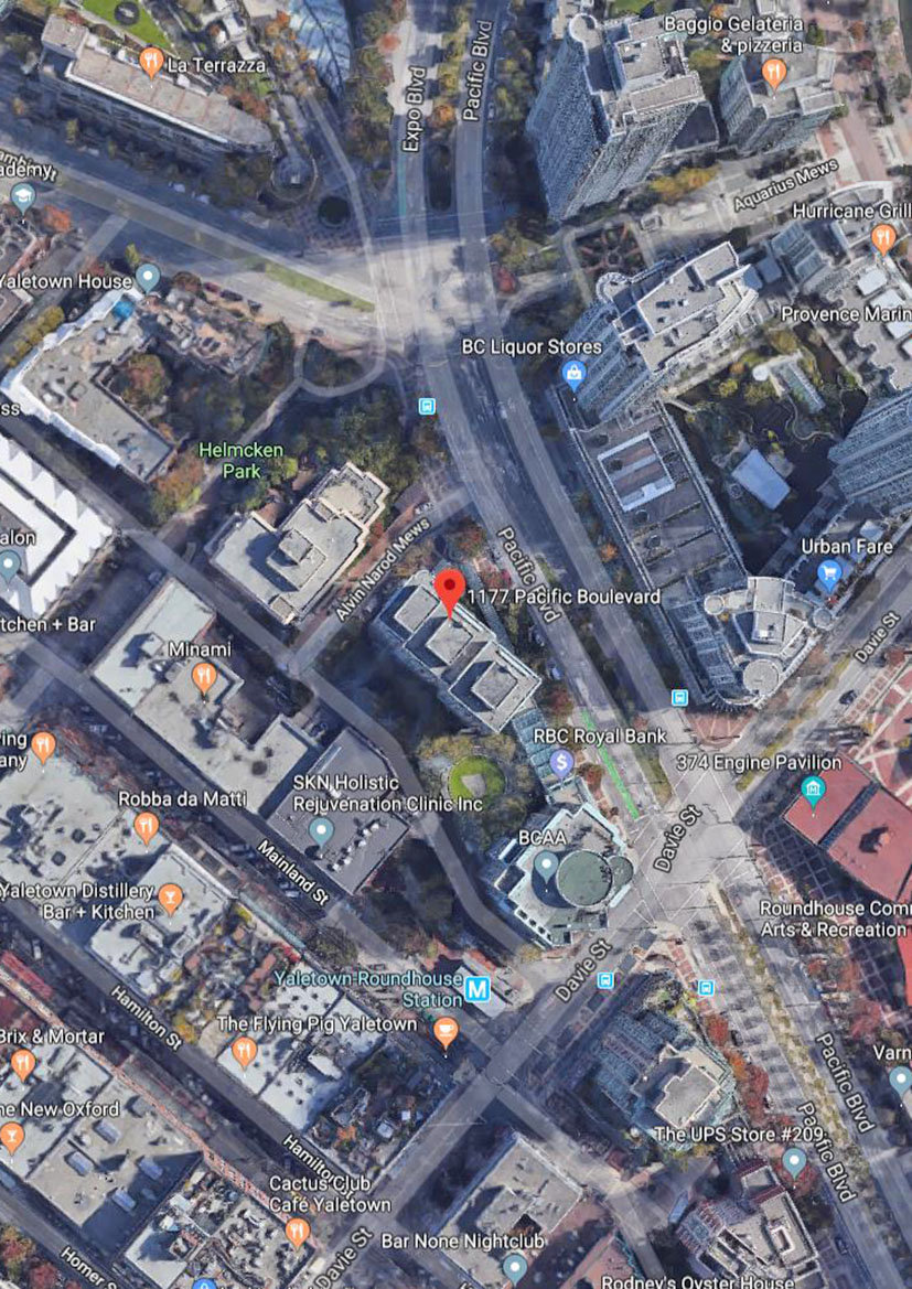 Pacific Plaza location map 1