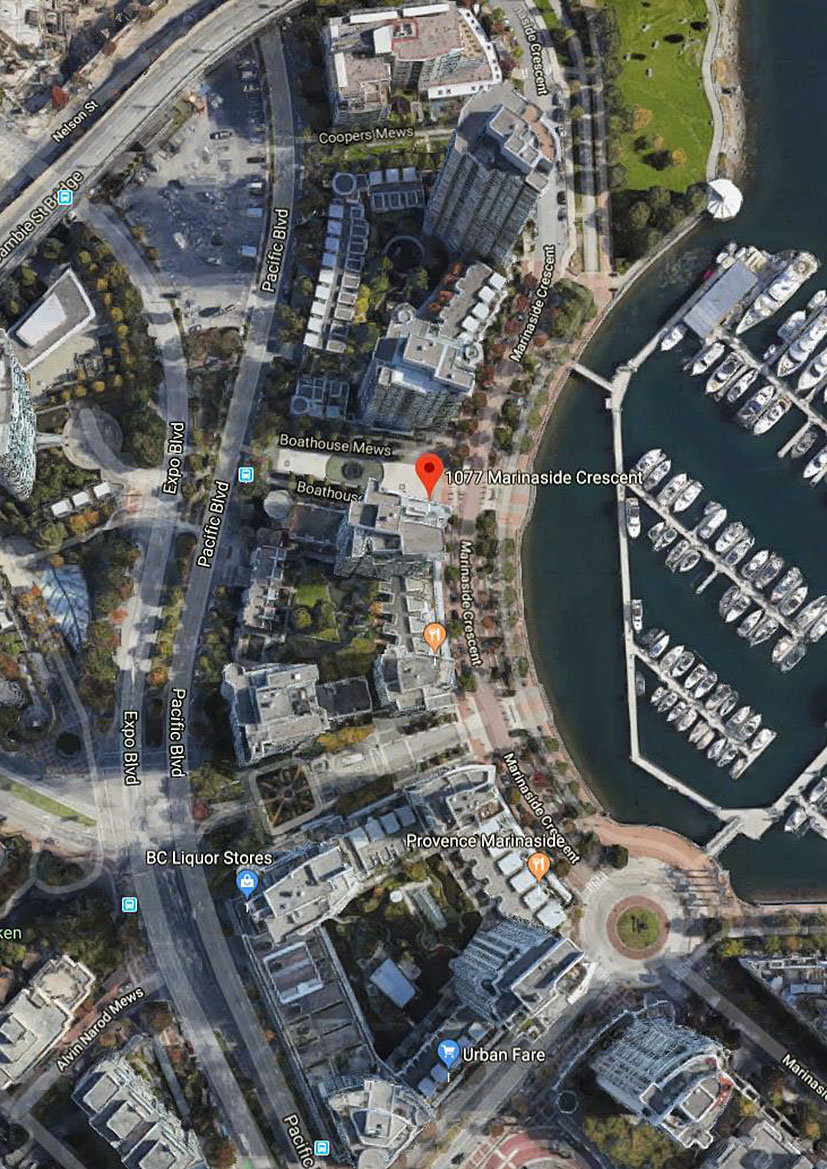 Marinaside Resort location map 6