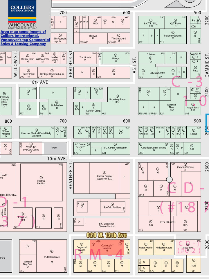 Connaught Gardens location map 2