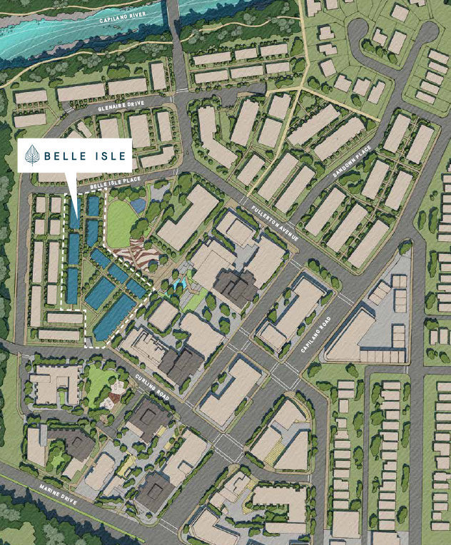 Belle Isle location map 1