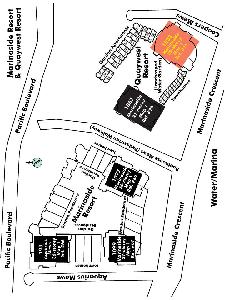 Quaywest location map 4
