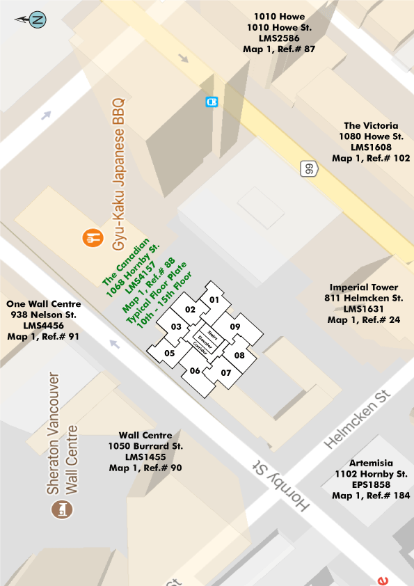 The Canadian location map 2