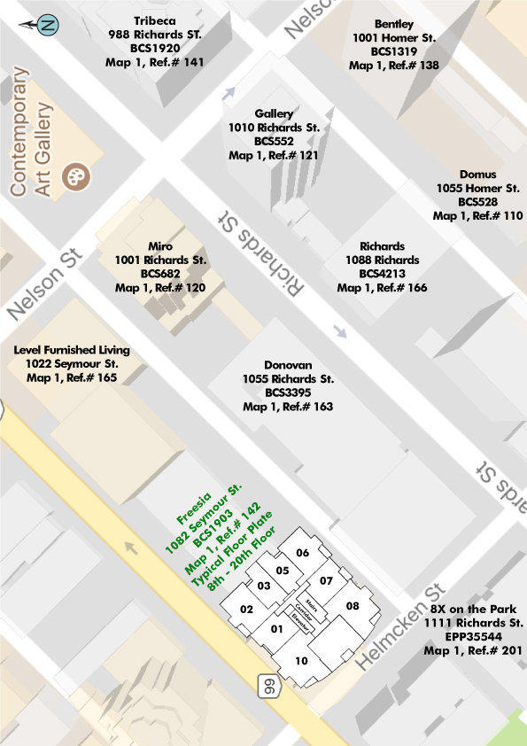 Freesia location map 2