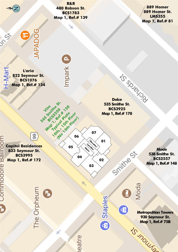 Vita location map 2