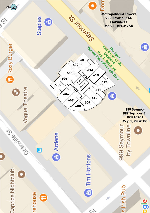 The Spot location map 2