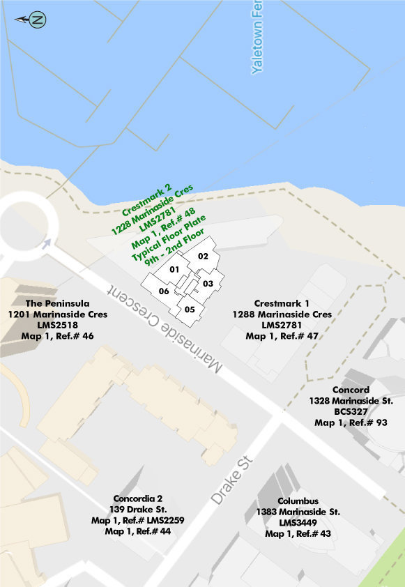 Crestmark II location map 1