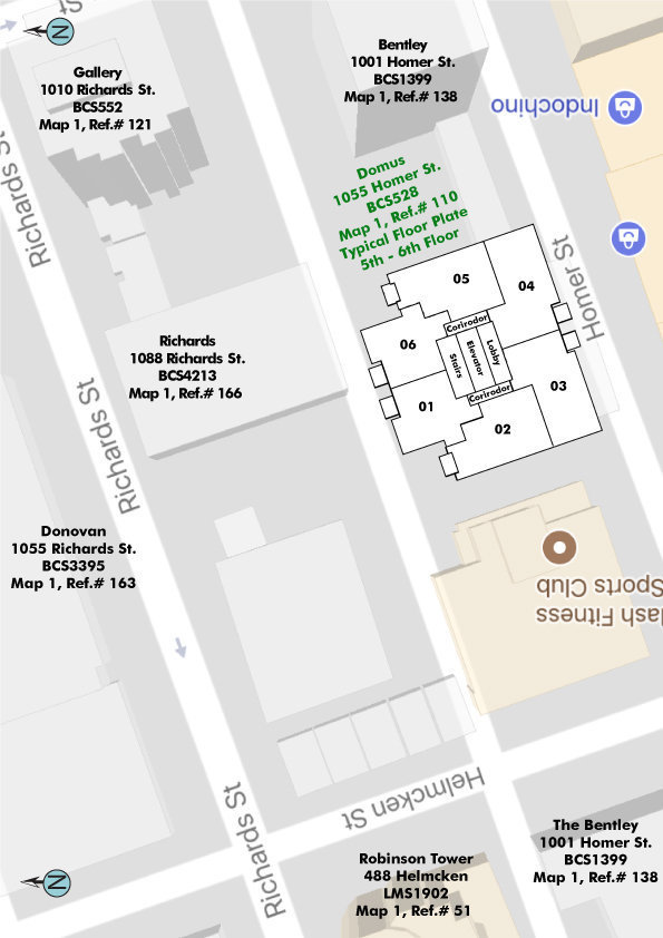 Domus location map 1