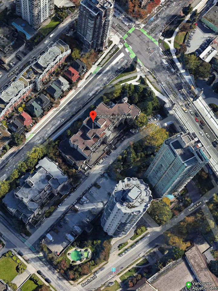 Chelsea Terrace location map 2