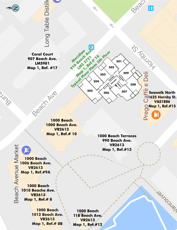 Meridian location map 2