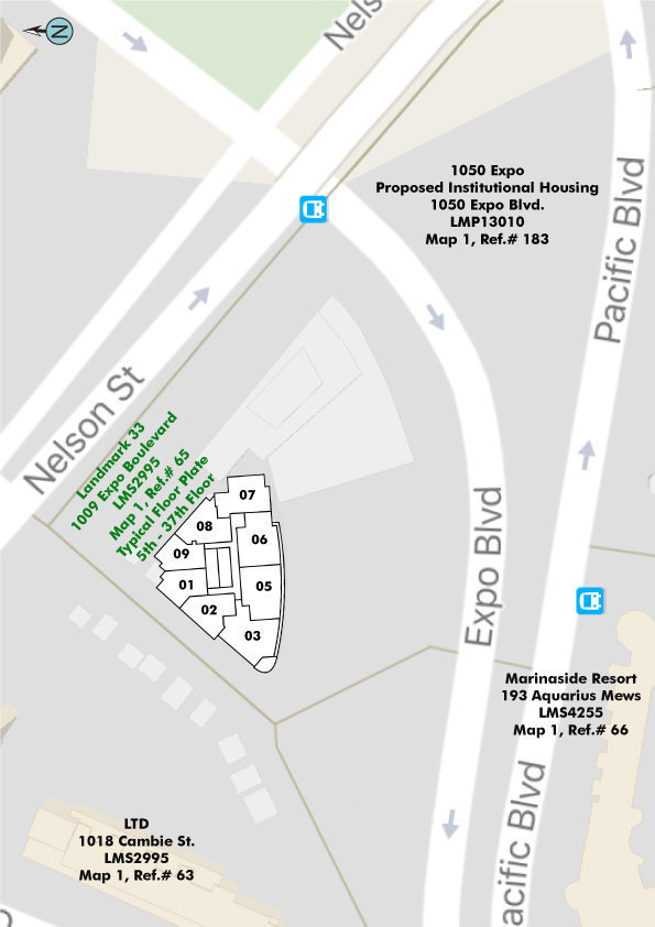 Landmark 33 location map 2