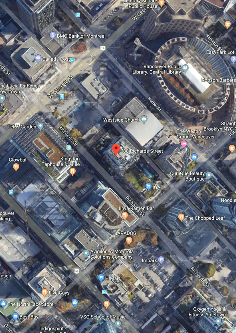 L'hermitage location map 1