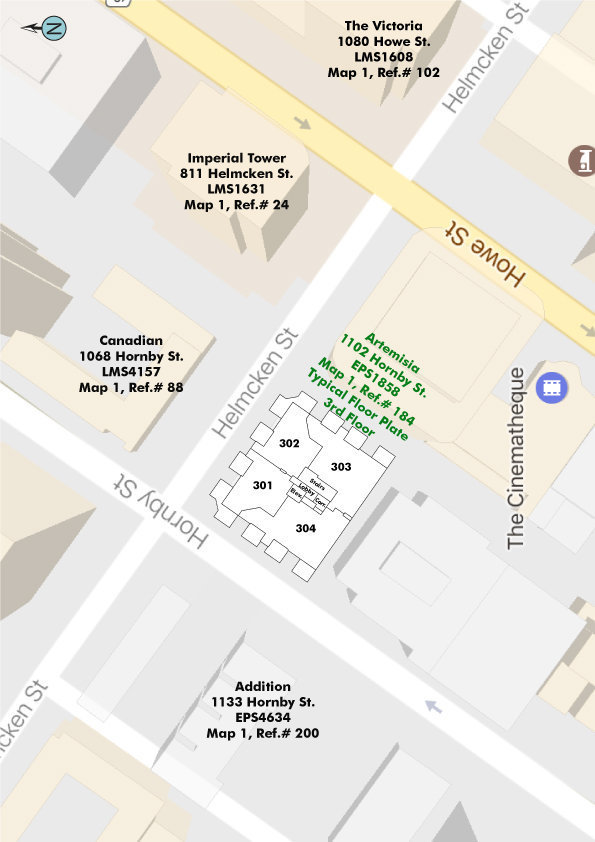 Artemisia location map 1