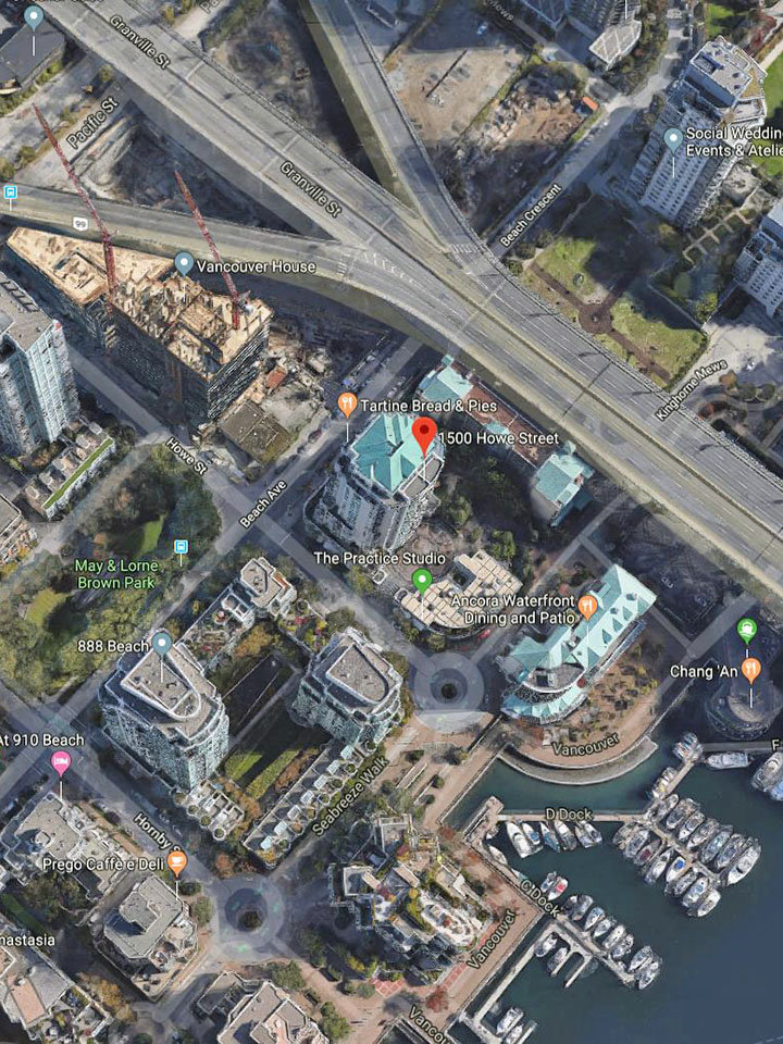 The Discovery location map 1