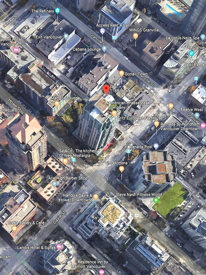 1188 Howe location map 1