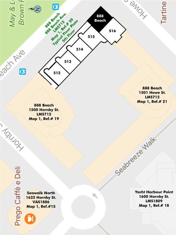 Ocean Tower At 888 Beach location map 2