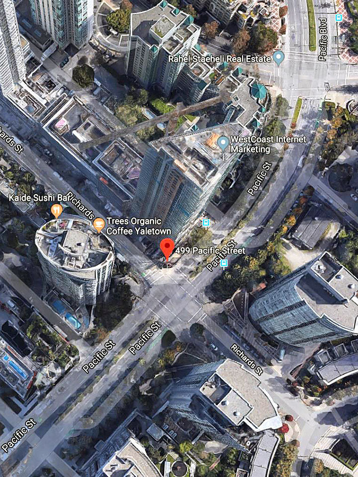 The Charleson location map 2