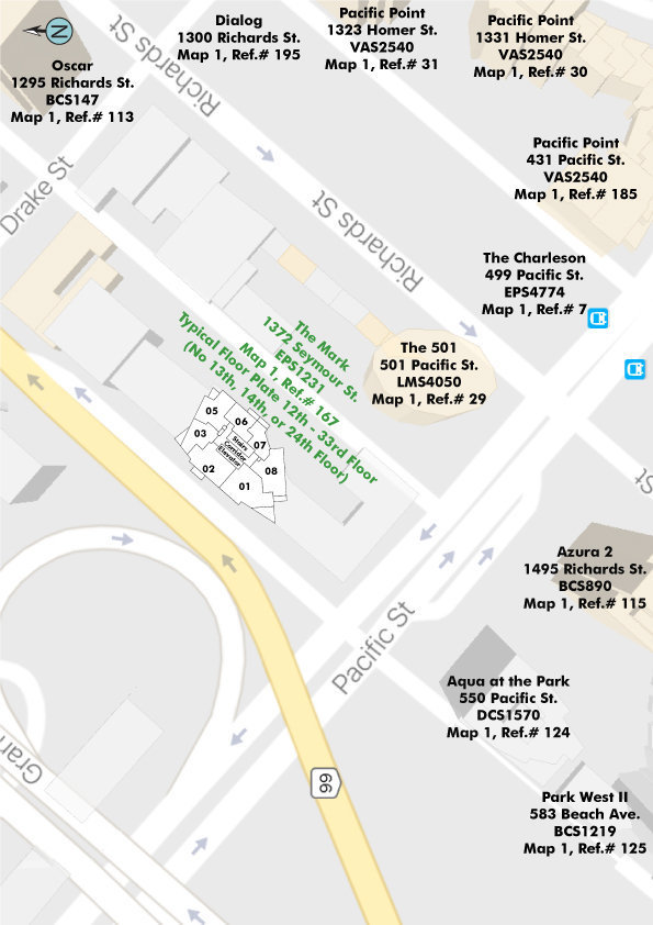 The Mark location map 2