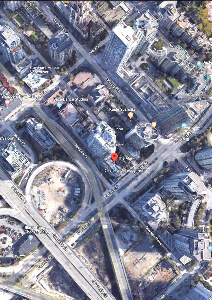 The Mark location map 1
