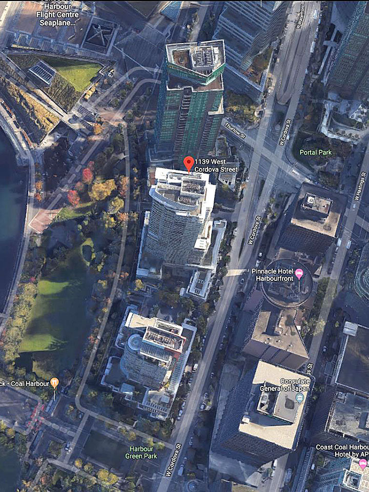 Two Harbour Green location map 2