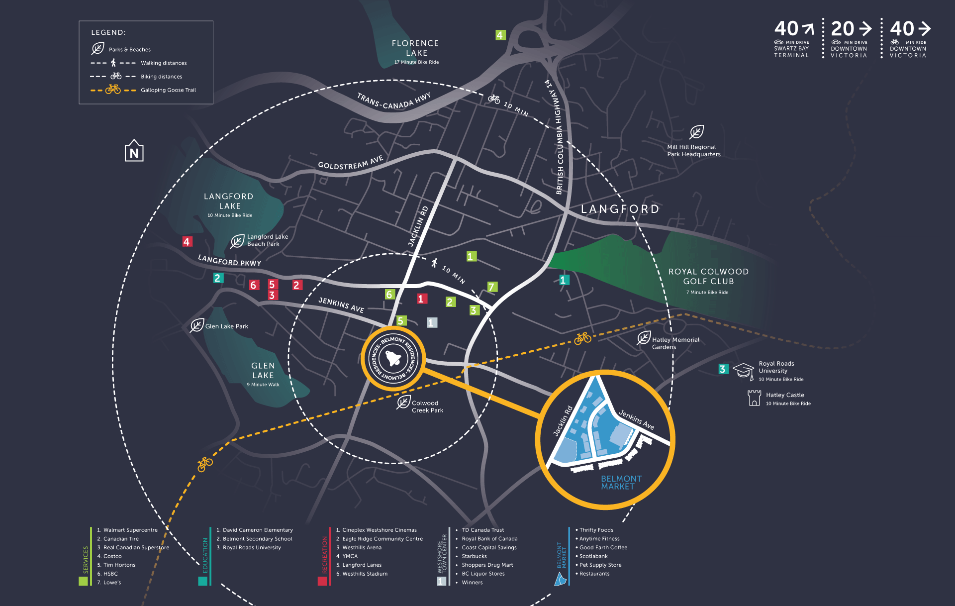 Belmont Residences location map 1