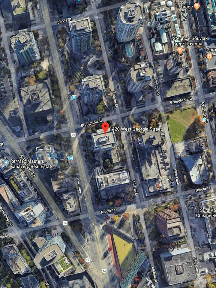 George - The Condominiums location map 2