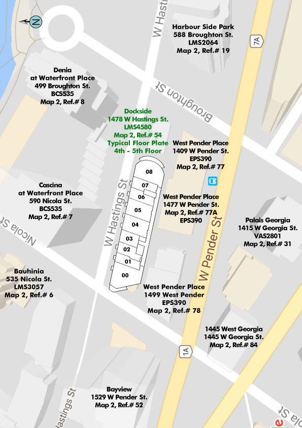 Dockside location map 1