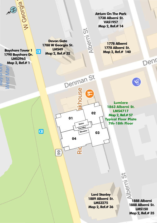 Lumiere location map 1