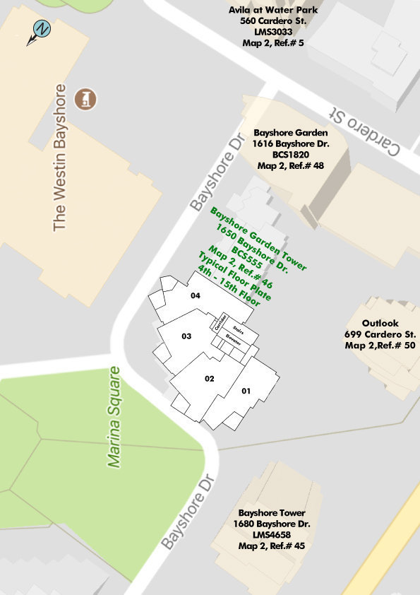 Bayshore Gardens location map 1