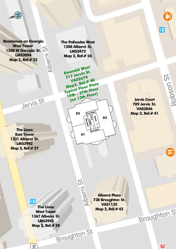 Emerald West location map 1