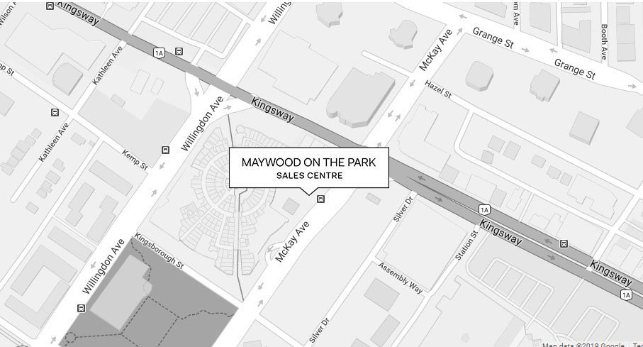 Maywood On The Park location map 2