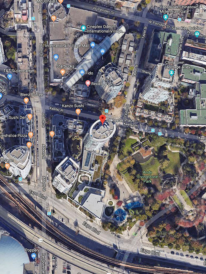 Firenze Tower I location map 2