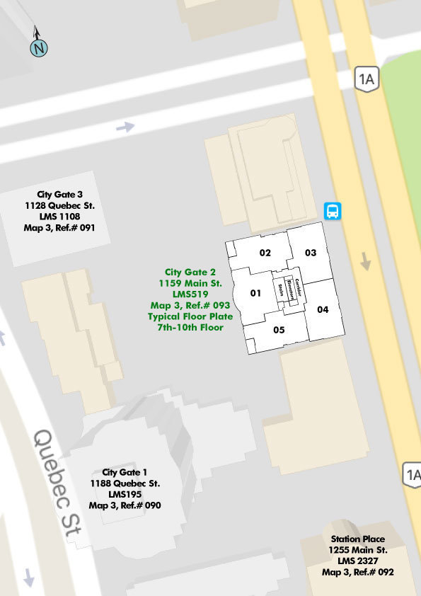 City Gate location map 1