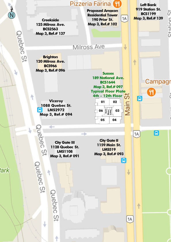 Sussex location map 1