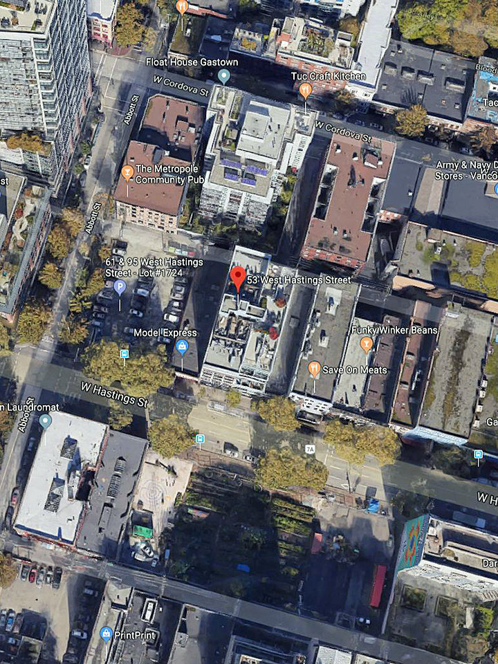 The Paris Block location map 2