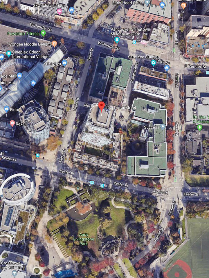 The Taylor location map 2